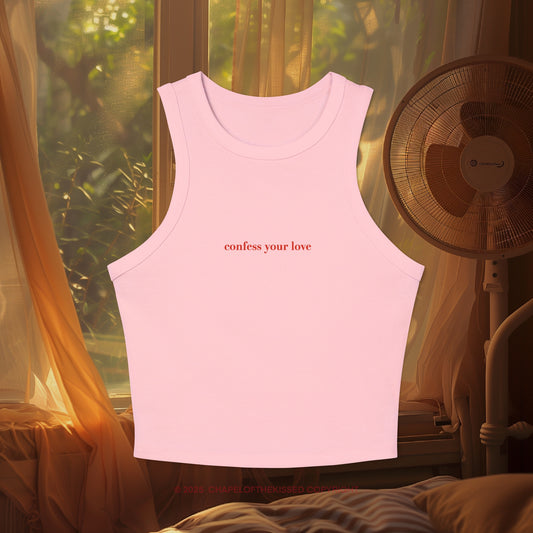 Confess Your Love - Women's Racer Tank Top