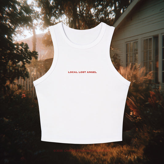LOCAL LOST ANGEL - Women's Racer Tank Top