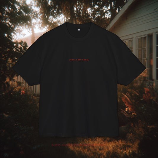 LOCAL LOST ANGEL - Unisex Cotton Box oversized Tee