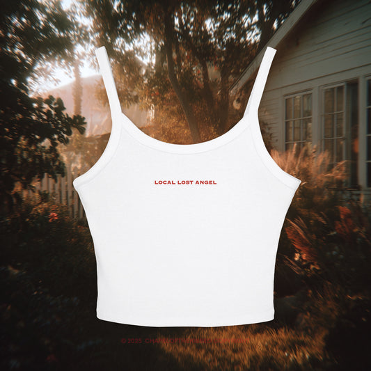 LOCAL LOST ANGELS - Women's Spaghetti Strap Tank Top