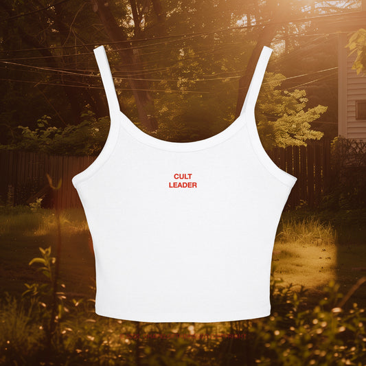 CULT LEADER - Women's Spaghetti Strap Tank Top