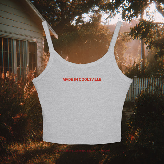MADE IN COOLSVILLE - Women's Spaghetti Strap Tank Top