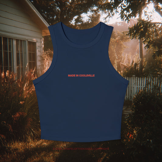 MADE IN COOLSVILLE  - Women's Racer Tank Top
