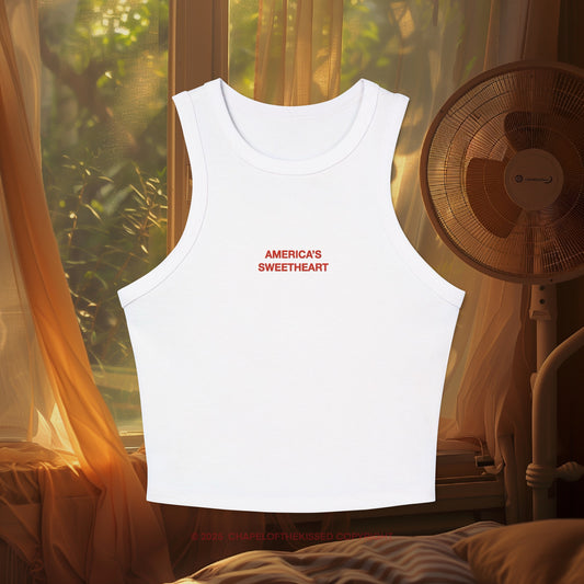 AMERICA’S SWEETHEART - Women's Racer Tank Top