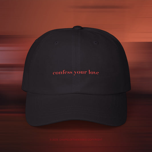 Confess your love- classic Dad Cap (EU)