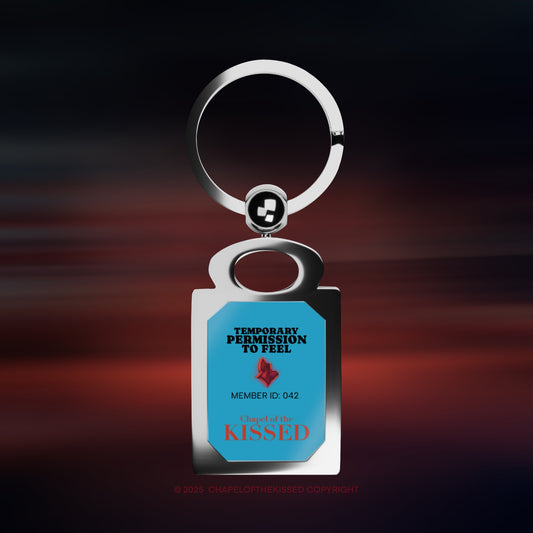 Temporary permission to feel- Keyring access card